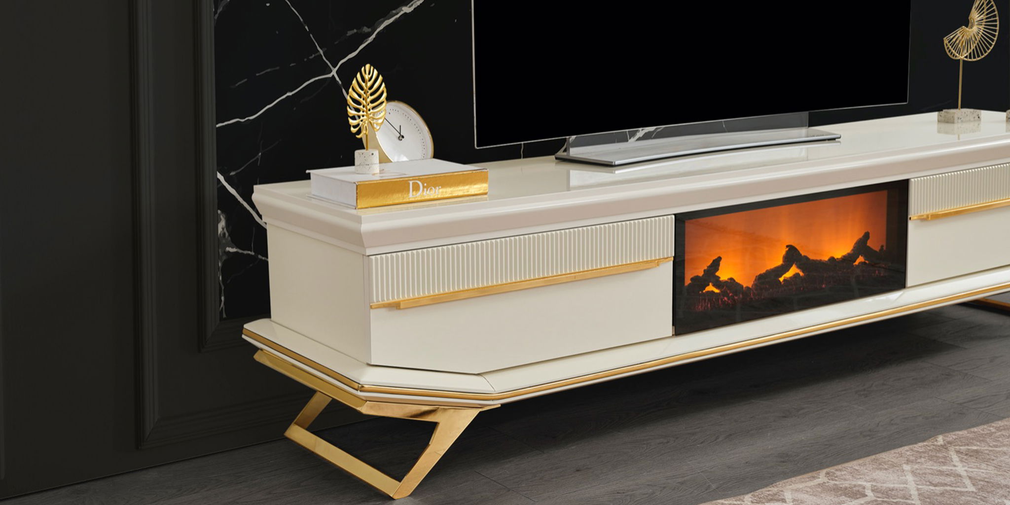 Asos Gold Tv Ünitesi